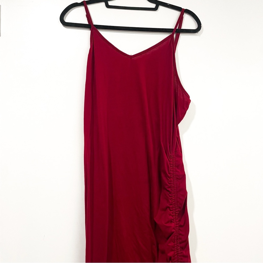 Plus Drawstring Front Split Thigh Cami Dress – Bu… - image 4